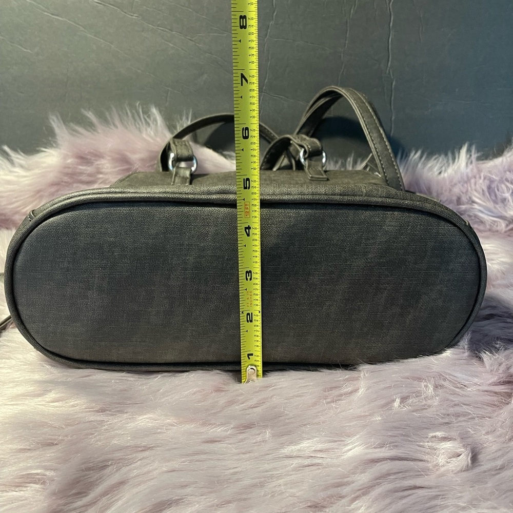 Chic Gray multi-use Satchel Bag - Picture 12 of 12